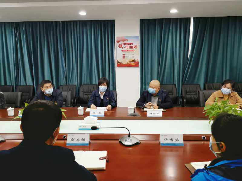 市直工委带领到临周口银龙水务无限公司调研党建任务